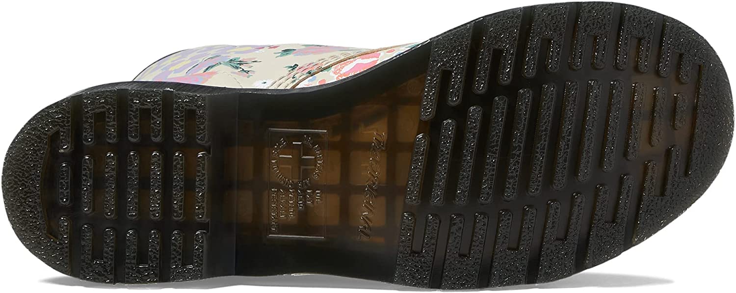 DR. MARTENS 1460 FLORAL MASH UP BACKHAND WOMEN BOOTS