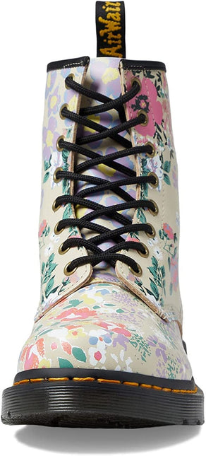 DR. MARTENS 1460 FLORAL MASH UP BACKHAND WOMEN BOOTS