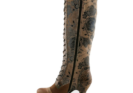 L'ARTISTE PEONYHEAVEN-VIV WOMEN BOOTS - Beige Multi
