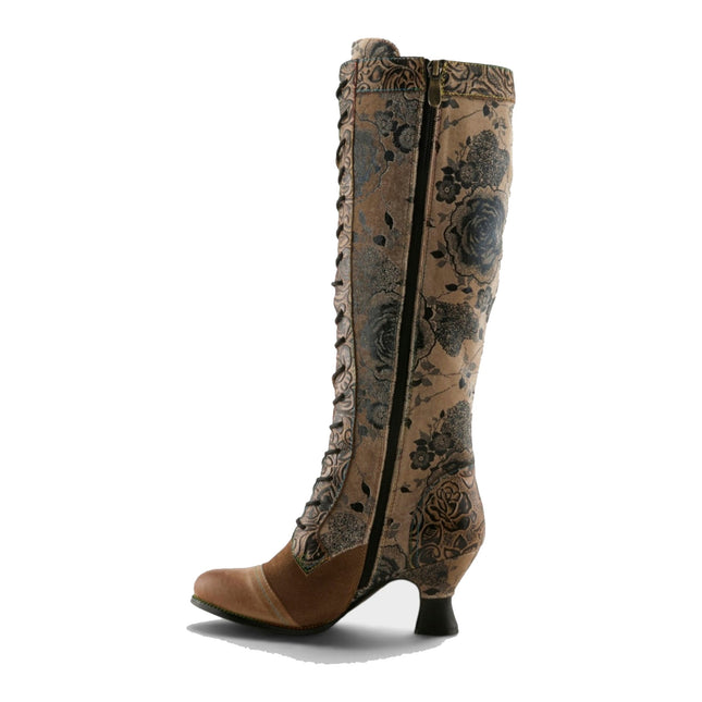 L'ARTISTE PEONYHEAVEN-VIV WOMEN BOOTS - Beige Multi