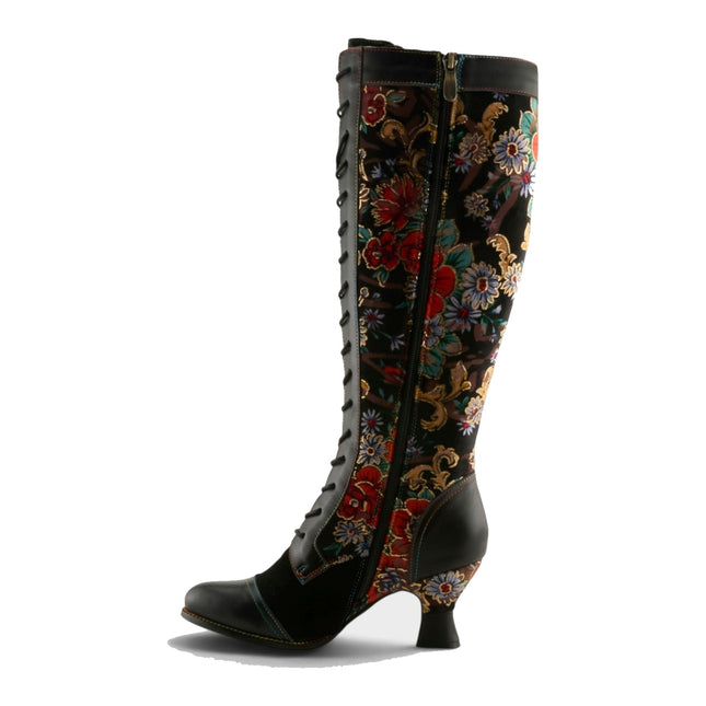 L'ARTISTE PEONYHEAVEN-VIV WOMEN BOOTS - Black Multi