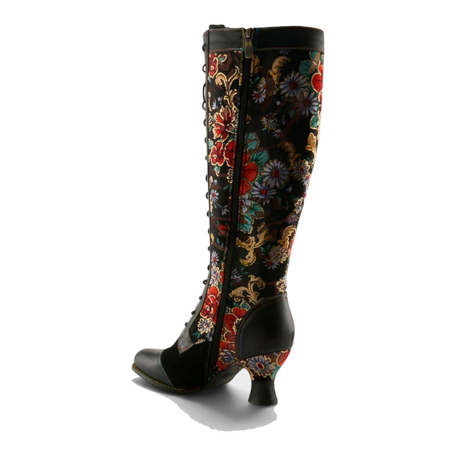 L'ARTISTE PEONYHEAVEN-VIV WOMEN BOOTS - Black Multi