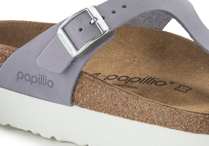 BIRKENSTOCK Gizeh Platform Nubuck Leather