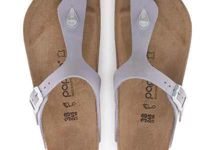 BIRKENSTOCK Gizeh Platform Nubuck Leather