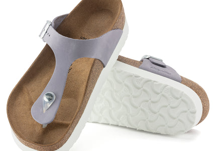 BIRKENSTOCK Gizeh Platform Nubuck Leather