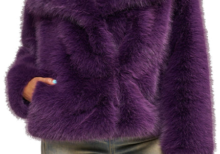 AZALEA WANG REGINA WOMEN COATS - Purple