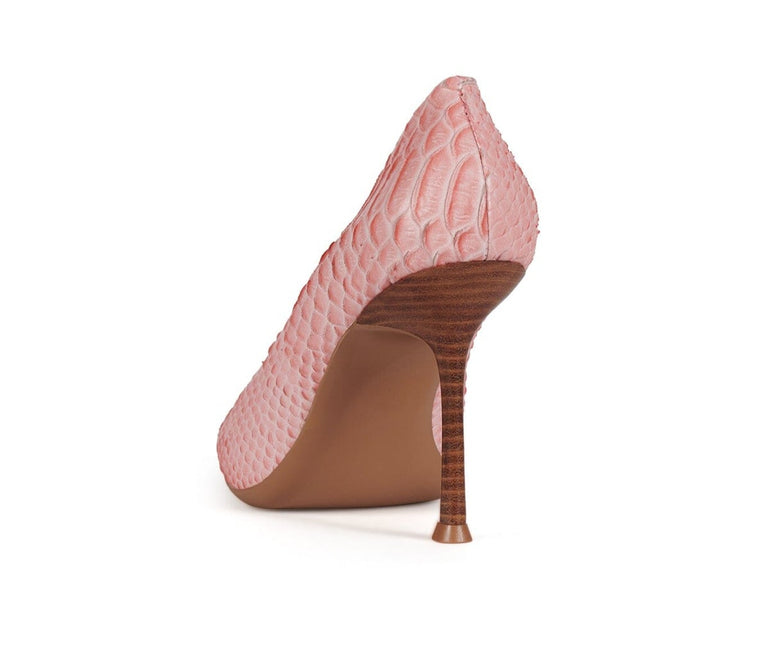 JEFFREY CAMPBELL RISKTAKER2 Women Heels - Pink Snake