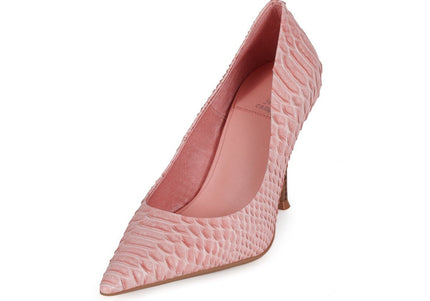JEFFREY CAMPBELL RISKTAKER2 Women Heels - Pink Snake