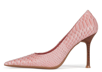 JEFFREY CAMPBELL RISKTAKER2 Women Heels - Pink Snake