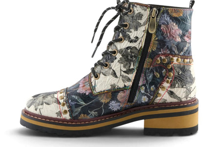 L'ARTISTE RUGUP-FLOWER Black Multi
