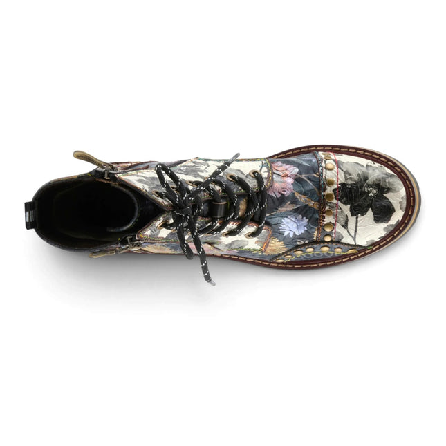 L'ARTISTE RUGUP-FLOWER Black Multi