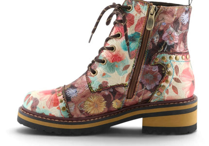 L'ARTISTE RUGUP-FLOWER Brown Multi
