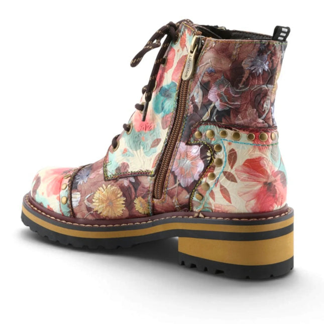 L'ARTISTE RUGUP-FLOWER Brown Multi