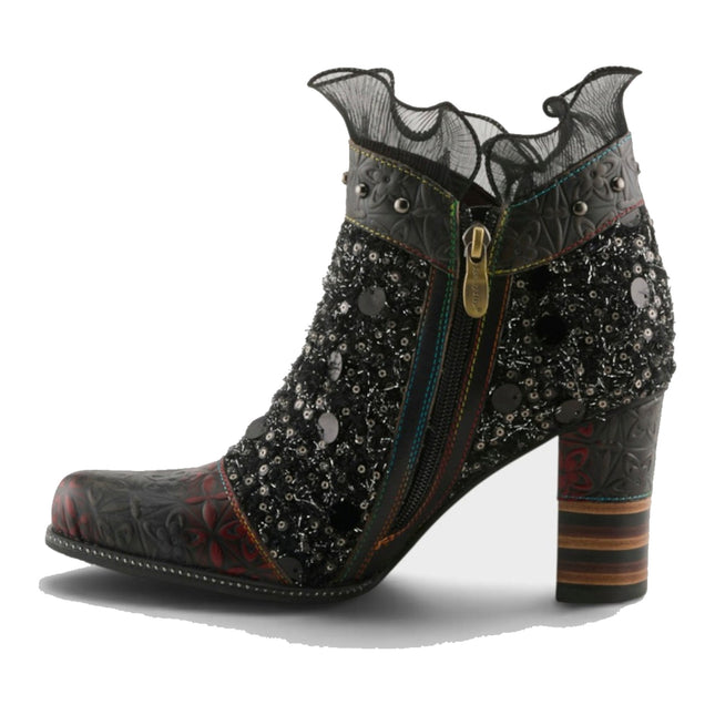 L'ARTISTE SEEHERQUIN WOMEN BOOTS - Black Multi