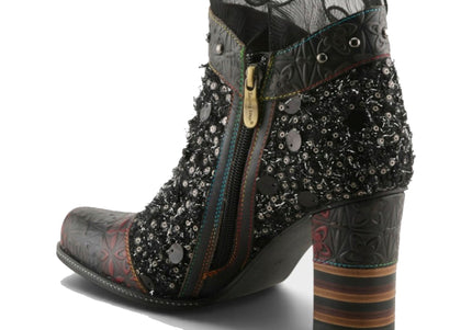 L'ARTISTE SEEHERQUIN WOMEN BOOTS - Black Multi