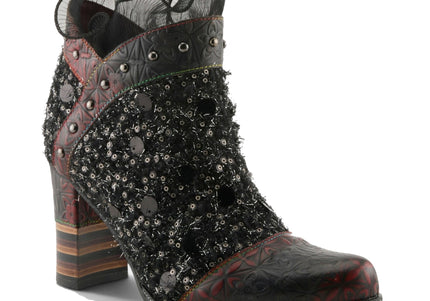 L'ARTISTE SEEHERQUIN WOMEN BOOTS - Black Multi