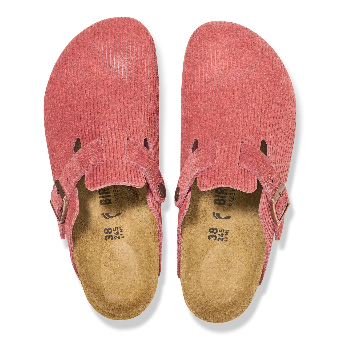 BIRKENSTOCK BOSTON SUEDE EMBOSSED