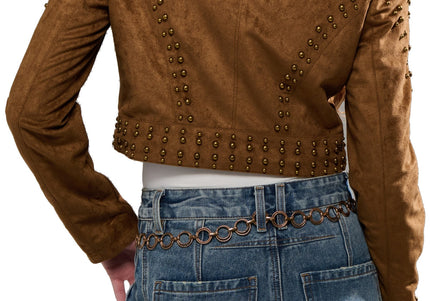 AZALEA WANG SILZA WOMEN COATS - Brown