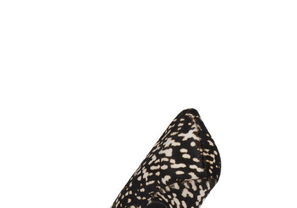 JEFFREY CAMPBELL SOUND-F Black White Hair