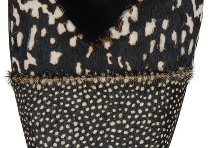 JEFFREY CAMPBELL SOUND-F Black White Hair