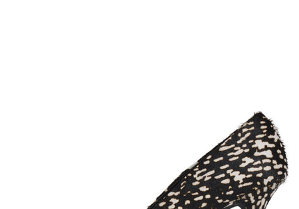 JEFFREY CAMPBELL SOUND-F Black White Hair
