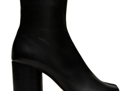 STEVE MADDEN CARO WOMEN BOOTS - Black Leather