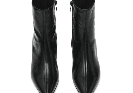 STEVE MADDEN KARLSON WOMEN BOOTS - Black Leather
