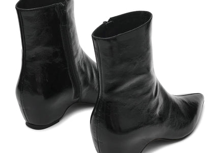 STEVE MADDEN KARLSON WOMEN BOOTS - Black Leather