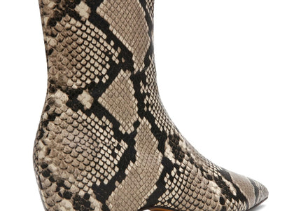 STEVE MADDEN KARLSON WOMEN BOOTS - Natural Snake