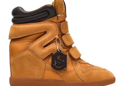 STEVE MADDEN MAVIS WOMEN SNEAKERS - Wheat Nubuck