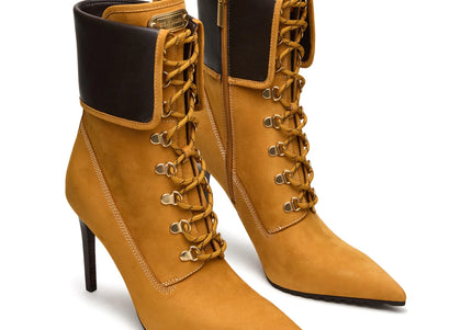 STEVE MADDEN MORALS WOMEN BOOTS - Wheat Nubuck