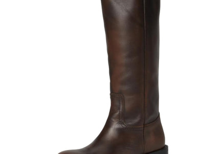 STEVE MADDEN RIGGS WOMEN BOOTS - Brown Distressed