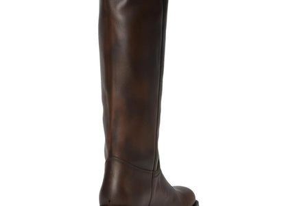 STEVE MADDEN RIGGS WOMEN BOOTS - Brown Distressed