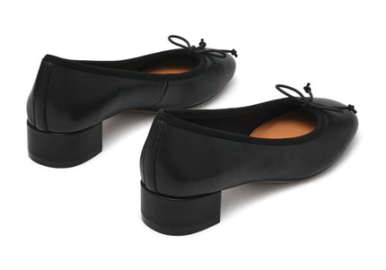 STEVE MADDEN STEFFI WOMEN HEELS - Black Leather