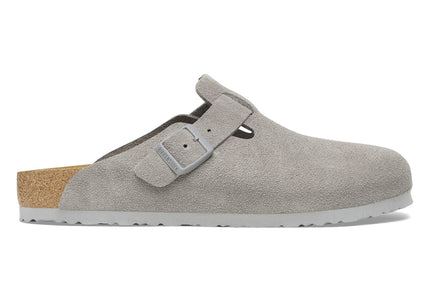 BIRKENSTOCK BOSTON SUEDE LEATHER WOMEN CLOGS