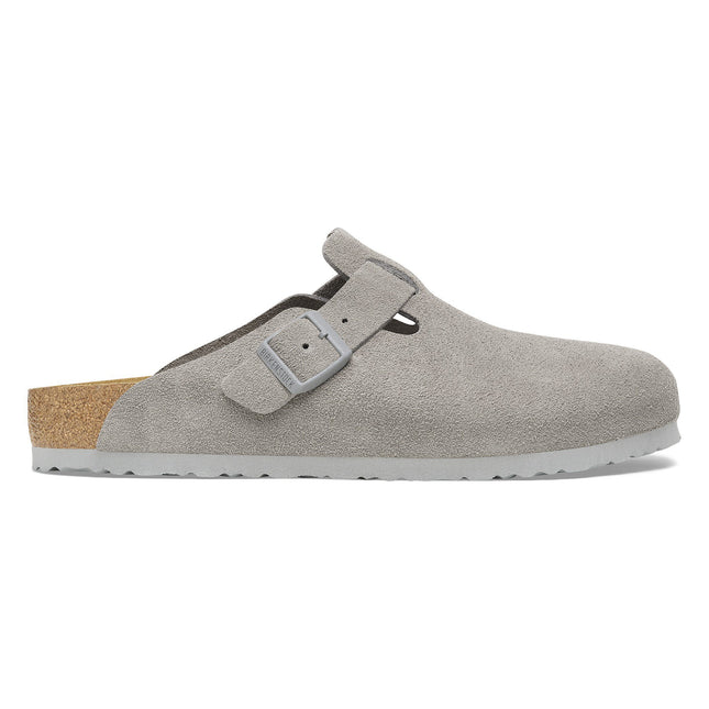 BIRKENSTOCK BOSTON SUEDE LEATHER WOMEN CLOGS