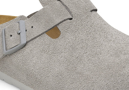 BIRKENSTOCK BOSTON SUEDE LEATHER WOMEN CLOGS