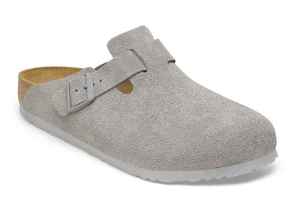 BIRKENSTOCK BOSTON SUEDE LEATHER WOMEN CLOGS