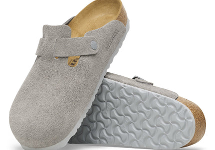 BIRKENSTOCK BOSTON SUEDE LEATHER WOMEN CLOGS