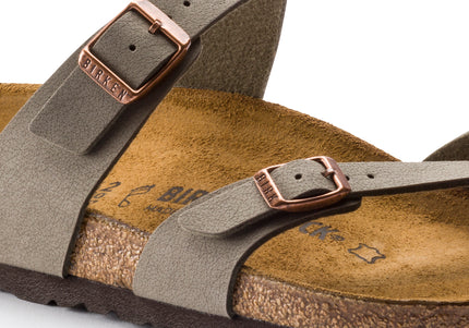 BIRKENSTOCK MAYARI BIRKIBUCK WOMEN SANDALS - Stone Regular