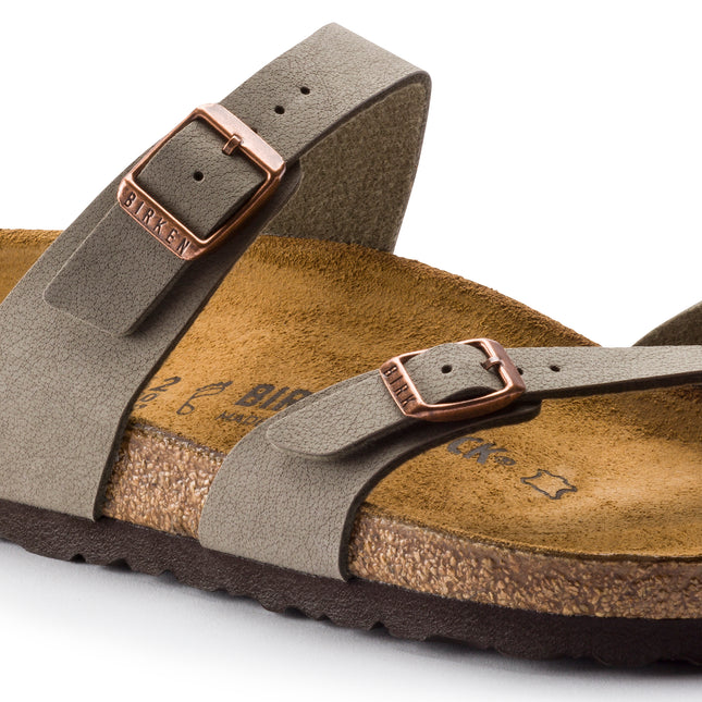 BIRKENSTOCK MAYARI BIRKIBUCK WOMEN SANDALS - Stone Regular
