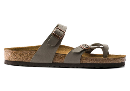 BIRKENSTOCK MAYARI BIRKIBUCK WOMEN SANDALS - Stone Regular