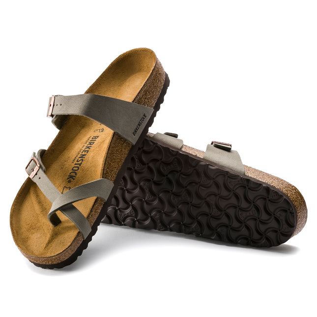 BIRKENSTOCK MAYARI BIRKIBUCK WOMEN SANDALS - Stone Regular