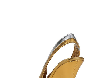 JEFFREY CAMPBELL STRAITS Gold Silver Combo
