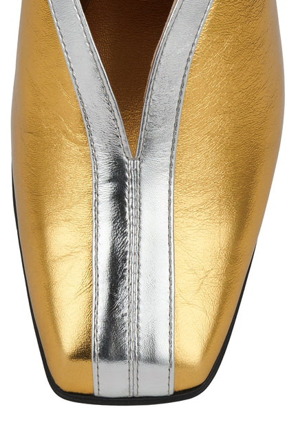 JEFFREY CAMPBELL STRAITS Gold Silver Combo