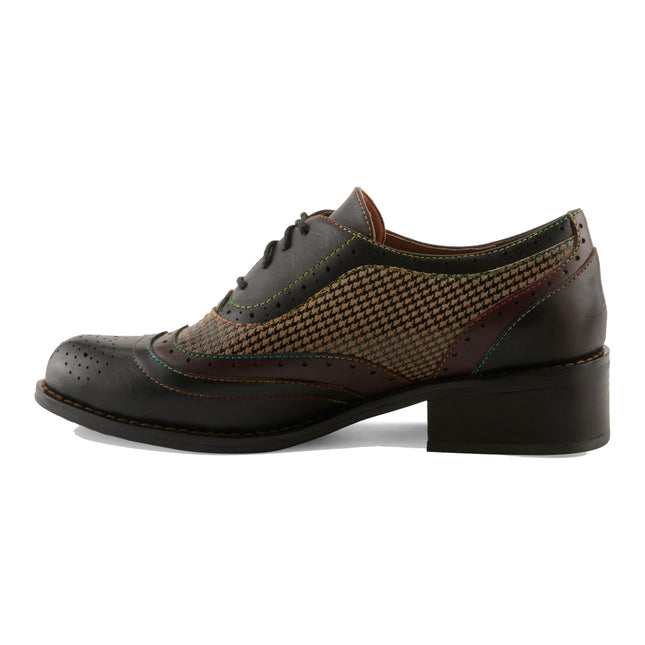L'ARTISTE TAPDANCER-CHECK WOMEN SHOES - Black Multi