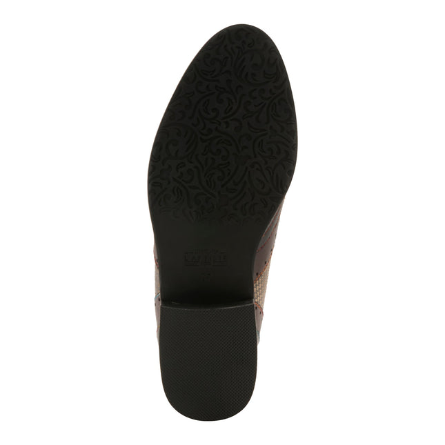 L'ARTISTE TAPDANCER-CHECK WOMEN SHOES - Black Multi