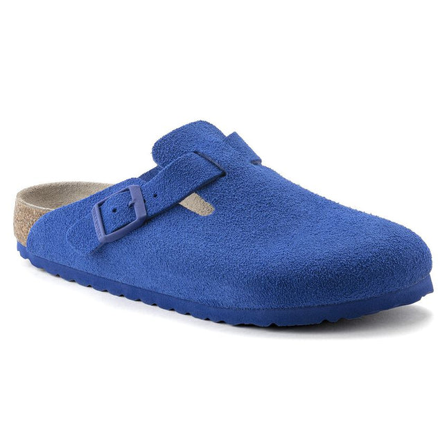 BIRKENSTOCK BOSTON SUEDE LEATHER WOMEN CLOGS