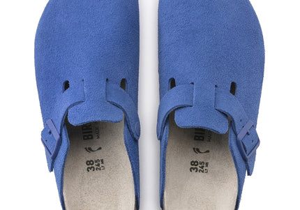 BIRKENSTOCK BOSTON SUEDE LEATHER WOMEN CLOGS
