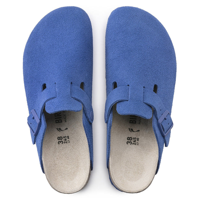 BIRKENSTOCK BOSTON SUEDE LEATHER WOMEN CLOGS